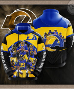 Los Angeles Rams 3D hoodie 09