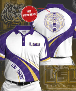 Lsu Tigers 3D Polo 01