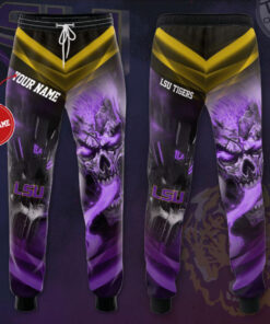 Lsu Tigers 3D Sweatpant 02