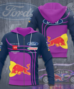 M Sport Ford Rally 3D zip up hoodie