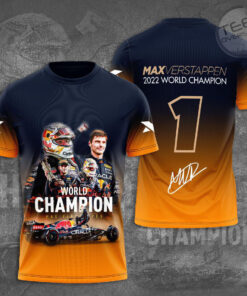 Max Verstappen F1 Word Champion 2022 T shirt