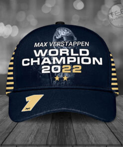 Max Verstappen World Champion 2022 Cap Custom Hat 01