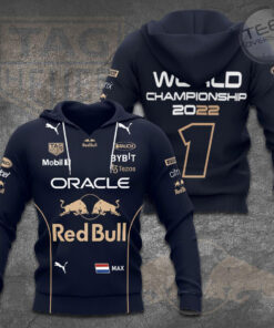 Max Verstappen x Red Bull Racing 3D Hoodie