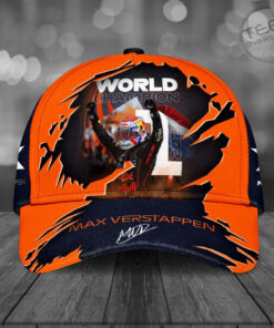Max Verstappen x Red Bull Racing F1 World Championship Cap Custom Hat 01