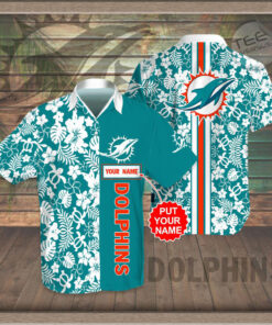 Miami Dolphins 3D Hawaiian Shirt
