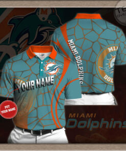 Miami Dolphins 3D Polo 03