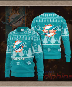Miami Dolphins 3D sweater 05