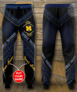 Michigan Wolverines 3D Sweatpant 05