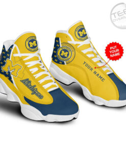 Michigan Wolverines Jordan 13 02