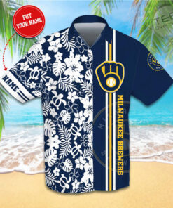 Milwaukee Brewers Hawaiian Shirt