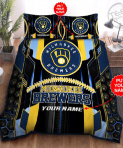 Milwaukee Brewers bedding set 02