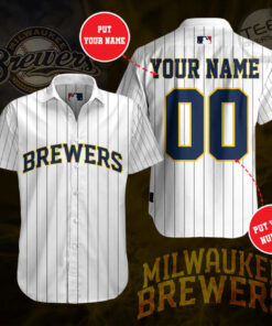 Milwaukee Brewers short sleeve shirt 04