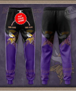 Minnesota Vikings 3D Sweatpant 01