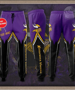 Minnesota Vikings 3D Sweatpant 02