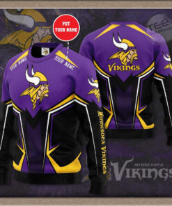Minnesota Vikings 3D Sweatshirt 02