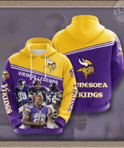 Minnesota Vikings 3D hoodie 010