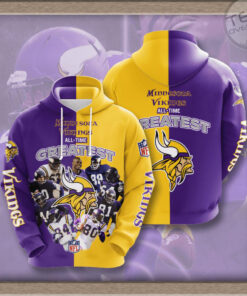 Minnesota Vikings 3D hoodie 011