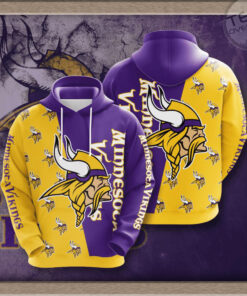 Minnesota Vikings 3D hoodie 02