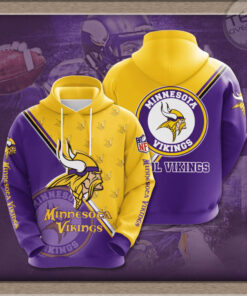 Minnesota Vikings 3D hoodie 08
