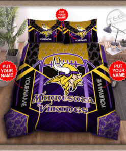 Minnesota Vikings bedding set 02