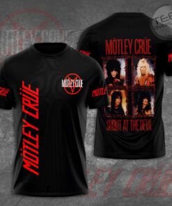 Motley Crue 3D Apparels T shirt