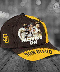 Moving On San Diego Padres Cap Custom Hat 03
