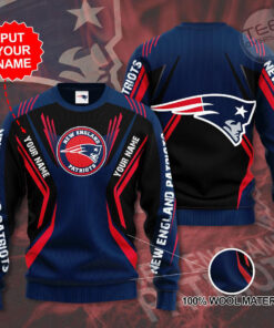 New England Patriots 3D sweater 04