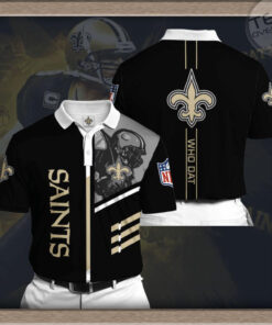 New Orleans Saints 3D Polo 02