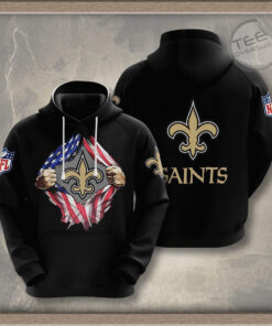 New Orleans Saints 3D hoodie 4