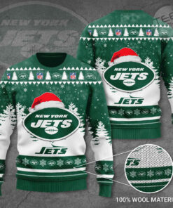 New York Jets 3D Ugly Sweater