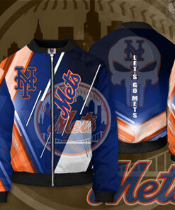 New York Mets 3D Bomber Jacket 01