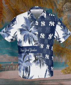 New York Yankees 3D Hawaiian Shirt 02