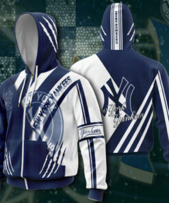 New York Yankees Zip up Hoodie 02