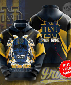 Notre Dame Fighting Irish 3D Hoodie 01