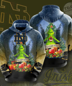 Notre Dame Fighting Irish 3D Hoodie 07