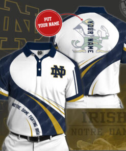 Notre Dame Fighting Irish 3D Polo 01