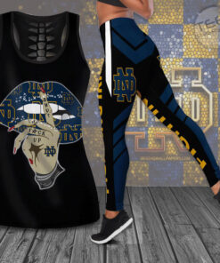 Notre Dame Fighting Irish Hollow Tank Top Leggings 01