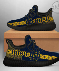 Notre Dame Fighting Irish Yeezy Shoes 09