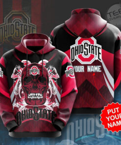 Ohio State Buckeyes 3D Hoodie 01