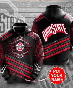 Ohio State Buckeyes 3D Hoodie 012