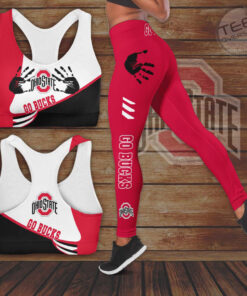Ohio State Buckeyes Hollow Tank Top Bra sport
