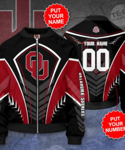 Oklahoma Sooners 3D Bomber Jacket 01