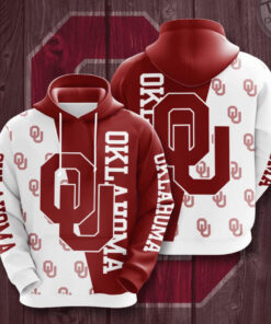 Oklahoma Sooners 3D Hoodie 02