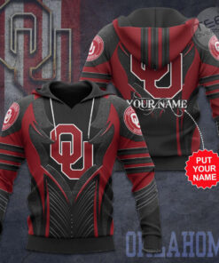 Oklahoma Sooners 3D Hoodie 06