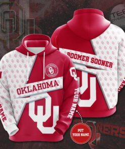 Oklahoma Sooners 3D Hoodie 08