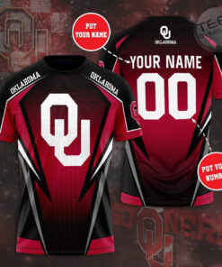 Oklahoma Sooners 3D T shirt 01