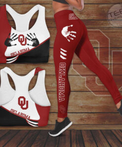 Oklahoma Sooners Hollow Tank Top Bra Sports