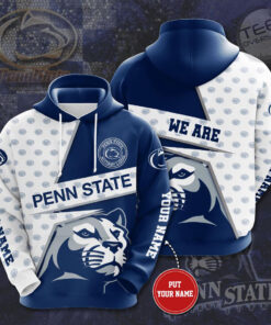 Penn State Nittany Lions 3D Hoodie 01