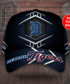 Personalised Detroit Tigers hat cap