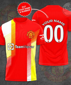 Personalised Manchester United T shirts 02